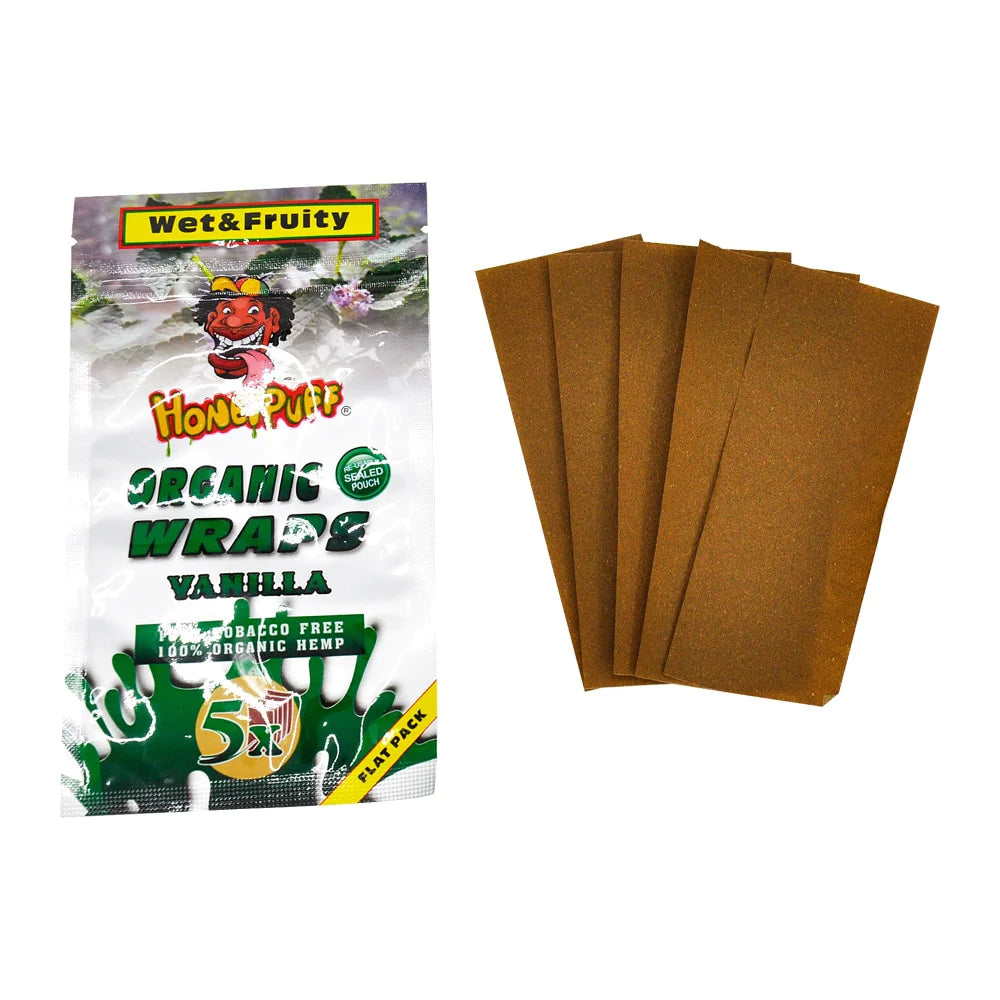 Wraps Honeypuff King Sized Hemp Wraps
